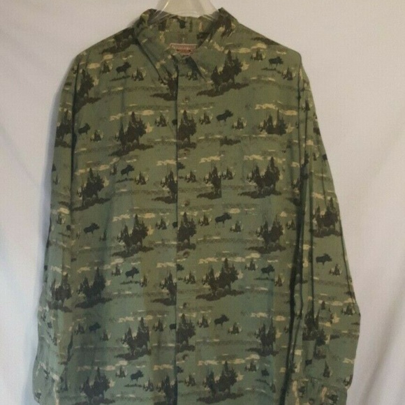 Cabela's Other - Cabelas Outfitter Series Mens Moose Shirt XL